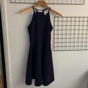 Olivia Rae Tank Dress in Navy
